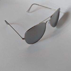 Aviator Sunglasses (silver/silver)